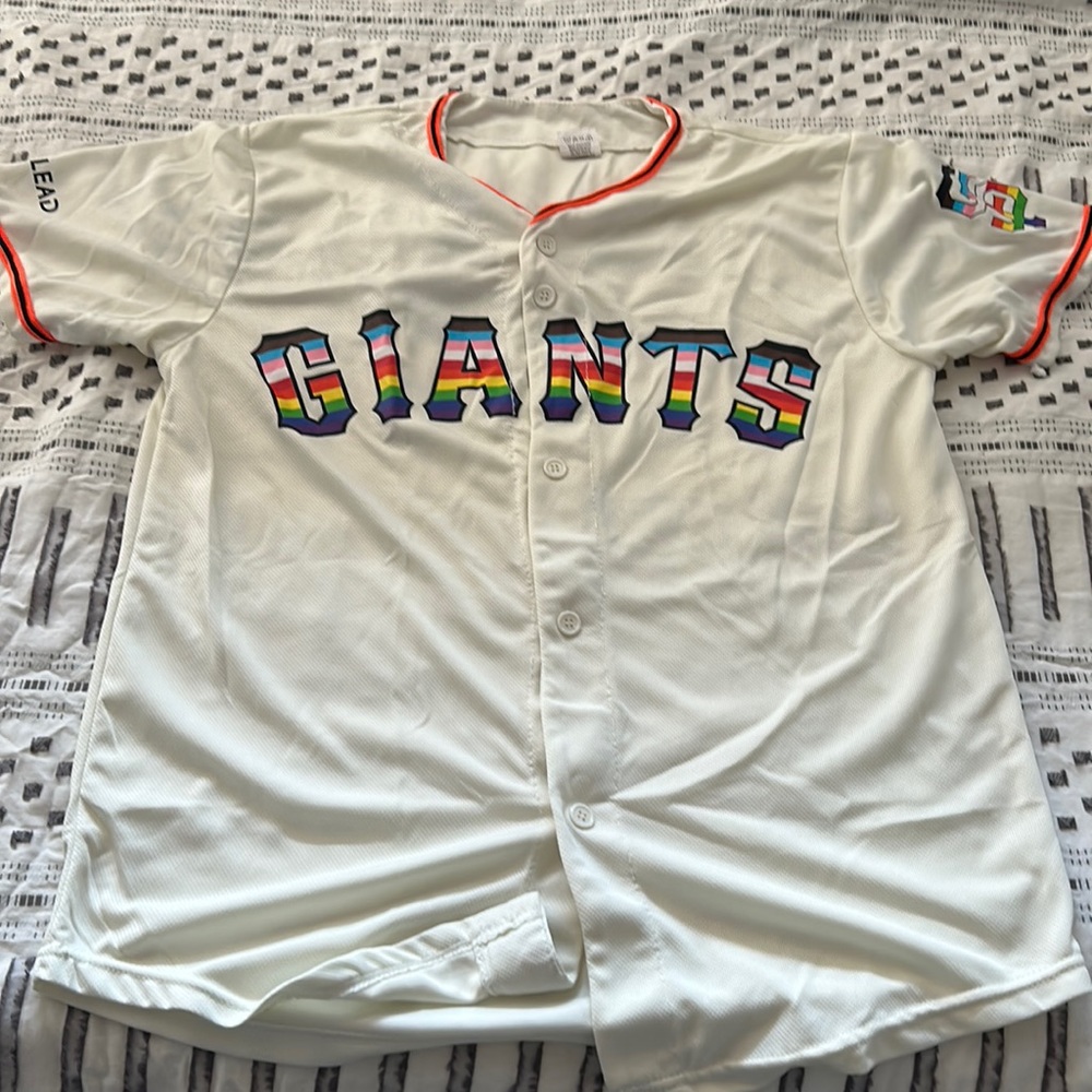 SF Giants Pride Jersey - Adult Medium